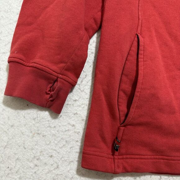 Vintage Nike Air Jordan Men's Large Pullover Red Hoodie Jumpman Logo Y2K Retro - Picture 4 of 14